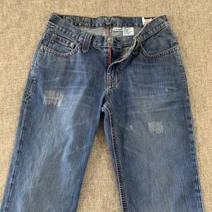 Vntg Southern Thread‎ Jeans Men's 30 XL The Parker 425 Dark Wash Western (29x36)